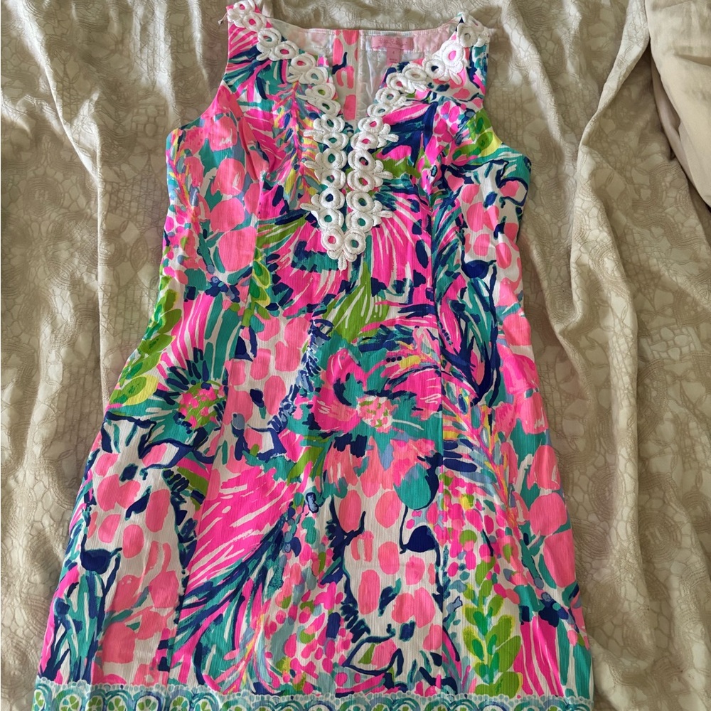 Lilly Pulitzer Sheath Sleeveless Floral Dress